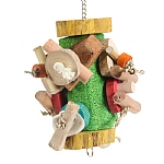 Spongy Parrot Toy Medium
