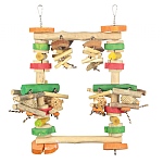 Chew and Swing Activity Parrot Toy Medium