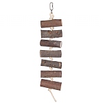 Naturals Log Block Stackers Parrot Toy - Large