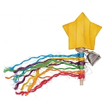 Rainbow Wand Parrot Foot Toy