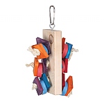 Busy Block Parrot Toy Small