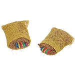 Pack of 2 Popsicle Pouch Foraging Parrot Toy