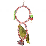 Double Cotton Swinger Parrot Toy Large