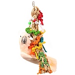 Preening Paradise Rope Parrot Toy