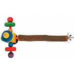 Wooden Twirler Perch Spinning Parrot Toy