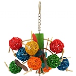 Vine Ball Tree Parrot Toy