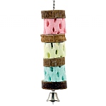 Triple Cactus Slice Mineral Chew Parrot Toy