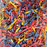 Coloured Crinkle Paper Refill Pack for Parrot Toys