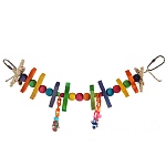 Mini Rainbow Bridge Parrot Toy