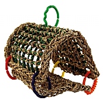 Seagrass Tent Parrot Toy