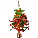 Christmas Crinkle Little Star Parrot Toy