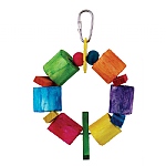 Sola Balsa Ring of Fun Chewable Parrot Toy