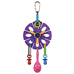 Maraca Sunflower Noise Making Parrot Toy