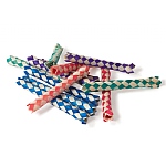 Woven Paper Sticks - Foot Toys for  Parrots  - Pack of 12