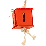 Foraging Cube Parrot Toy - Small