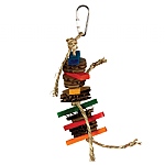 Shred Me Chew Me Parrot Toy - Mini