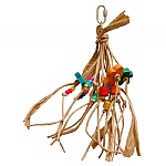 Shredding Legs Paper Rope Parrot Toy - Small