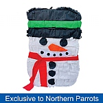 Snowman Pinata Parrot Toy - Fill Your Own