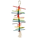 Popsicle Sticks Parrot Toy