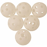 Plastic Wiffle Balls - Parrot Toy Making Parts - Pack of 6