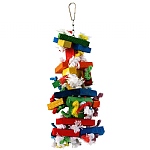 Knots `n Block Parrot Toy - Medium