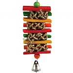 Woven Grass Slats Parrot Toy - Medium