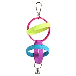 Shredding Hoops Parrot Toy