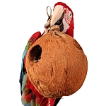 Coco Full Moon - Large Natural Chew Toy for Parrots