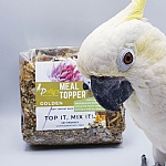 Polly`s Natural Organic Parrot Meal Topper - Golden