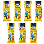 Vitakraft Budgie Treat Sticks Triple Pack with Orange, Kiwi and Sesame and Banana Case of 7