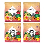 Lafeber Gourmet Pellets Tropical Fruit 1.8kg Complete Parrot Food Case of 4