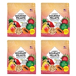 Lafeber Gourmet Pellets Tropical Fruit 1.8kg Complete Large Parrot Food Case of 4